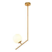 PENDELLEUCHTE Flores II 30x15x80cm - Goldfarben, Metall (30/15/80cm) - Nettlife
