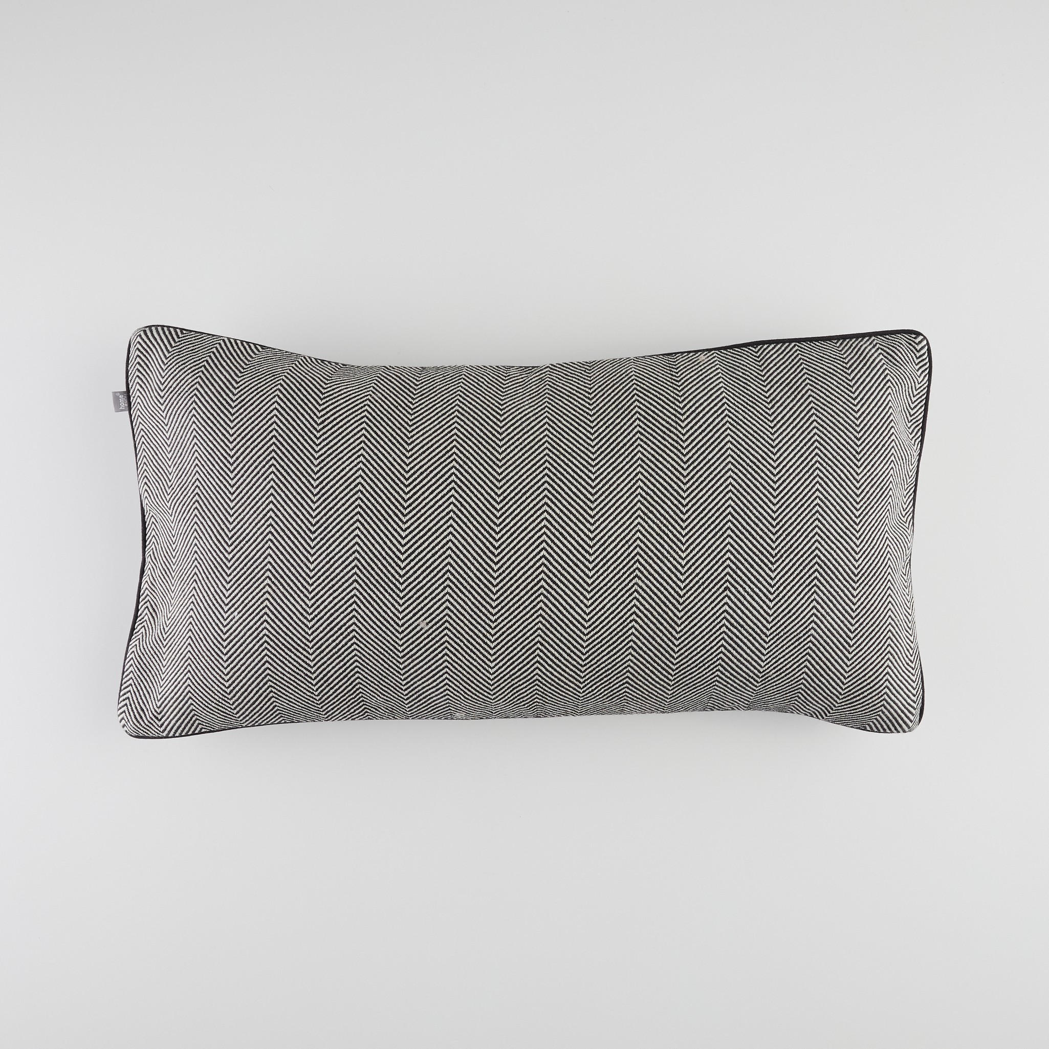 KISSENBEZUG Catron - Dunkelgrau, Textil (30/60cm) - home&you