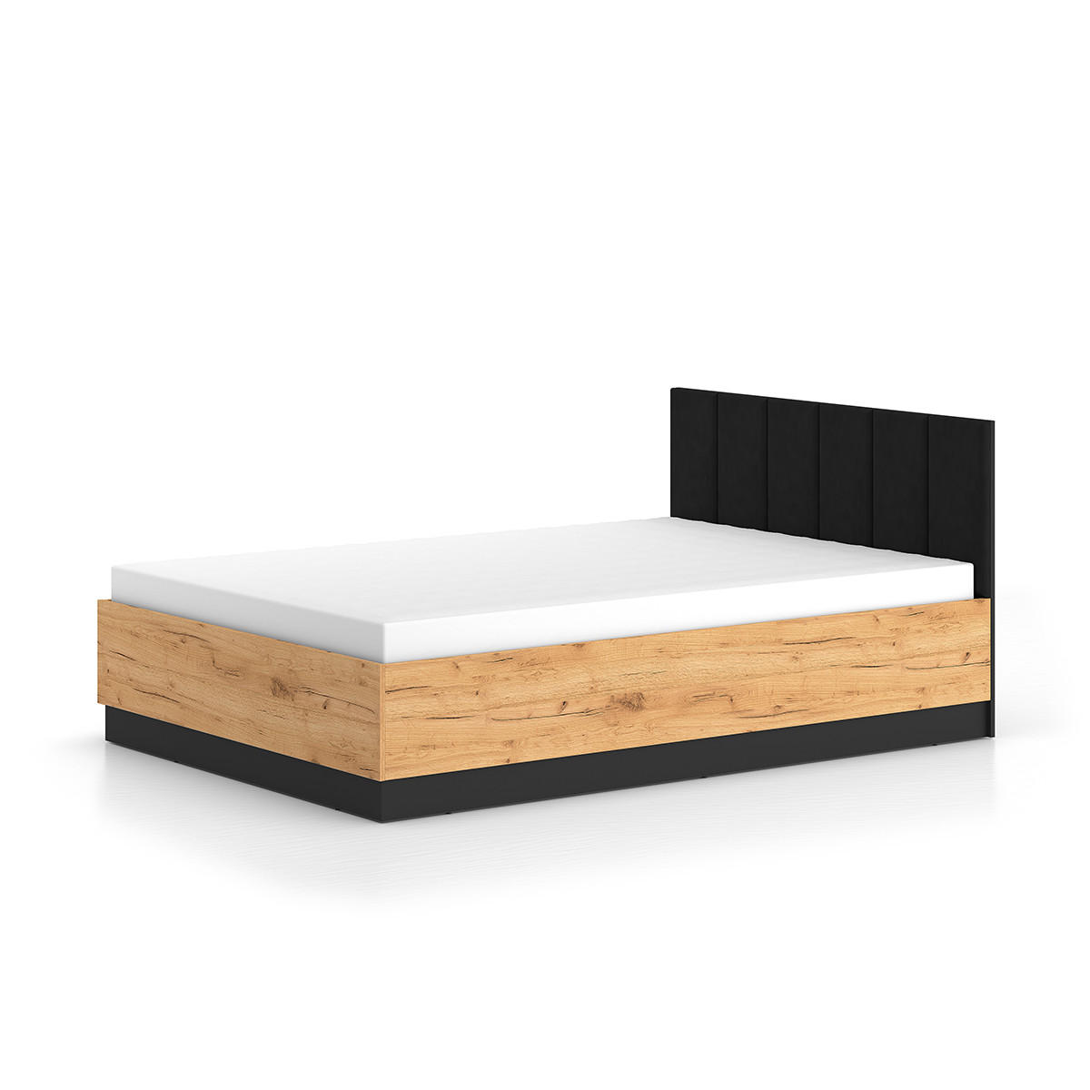 BOXSPRING POSTEL 140/200 Solal Dřevo - hnědá, kompozitní dřevo (140/200cm) - Petits-meubles