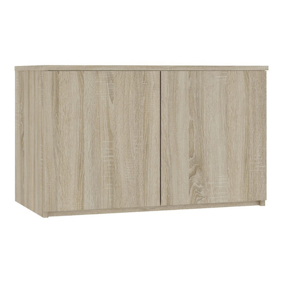 KLEIDERSCHRANK AUFSATZSCHRANK Sonoma-Eiche 90x51x55cm - Sonoma Eiche, Holzwerkstoff (90/55/51cm) - Akord