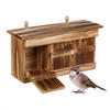 NISTKASTEN - Braun, Holz/Metall (43.5/22/15cm) - Relaxdays