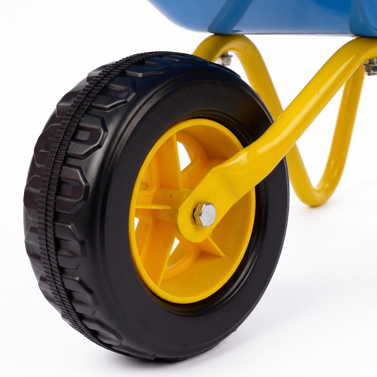 ROABĂ Albastră pentru copii metal - albastru, material plastic/metal (74/43/36cm) - Relaxdays