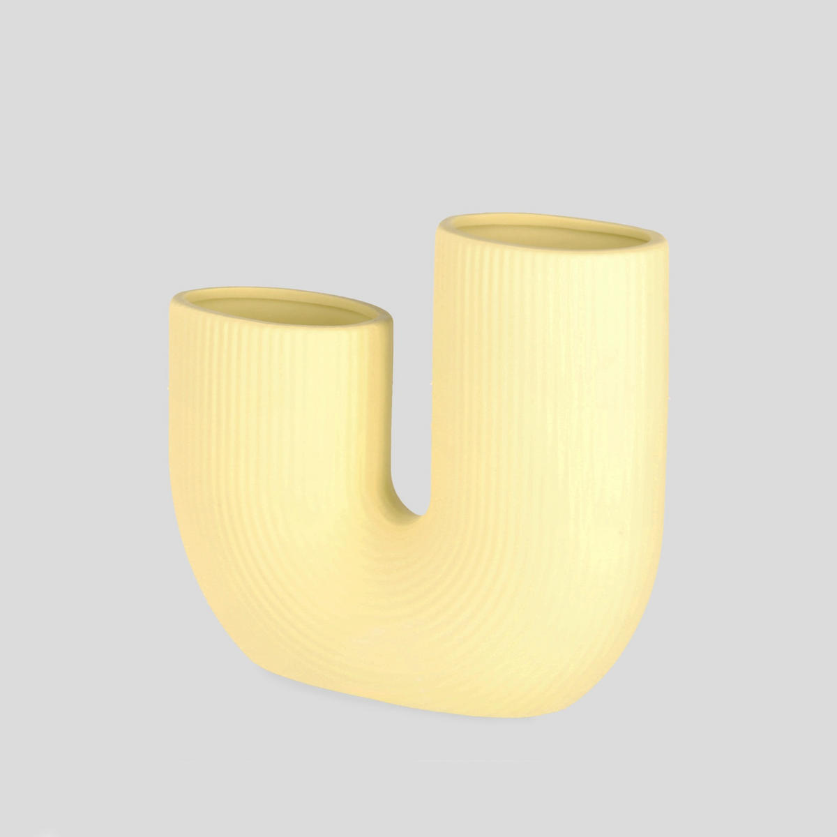 VASE Trilo - Gelb, Keramik (16cm) - home&you