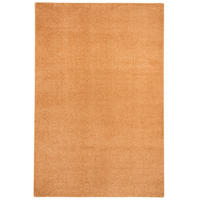HOCHFLOR VELOURS TEPPICH LUNA - Terra cotta, Textil (80/160cm) - Snapstyle