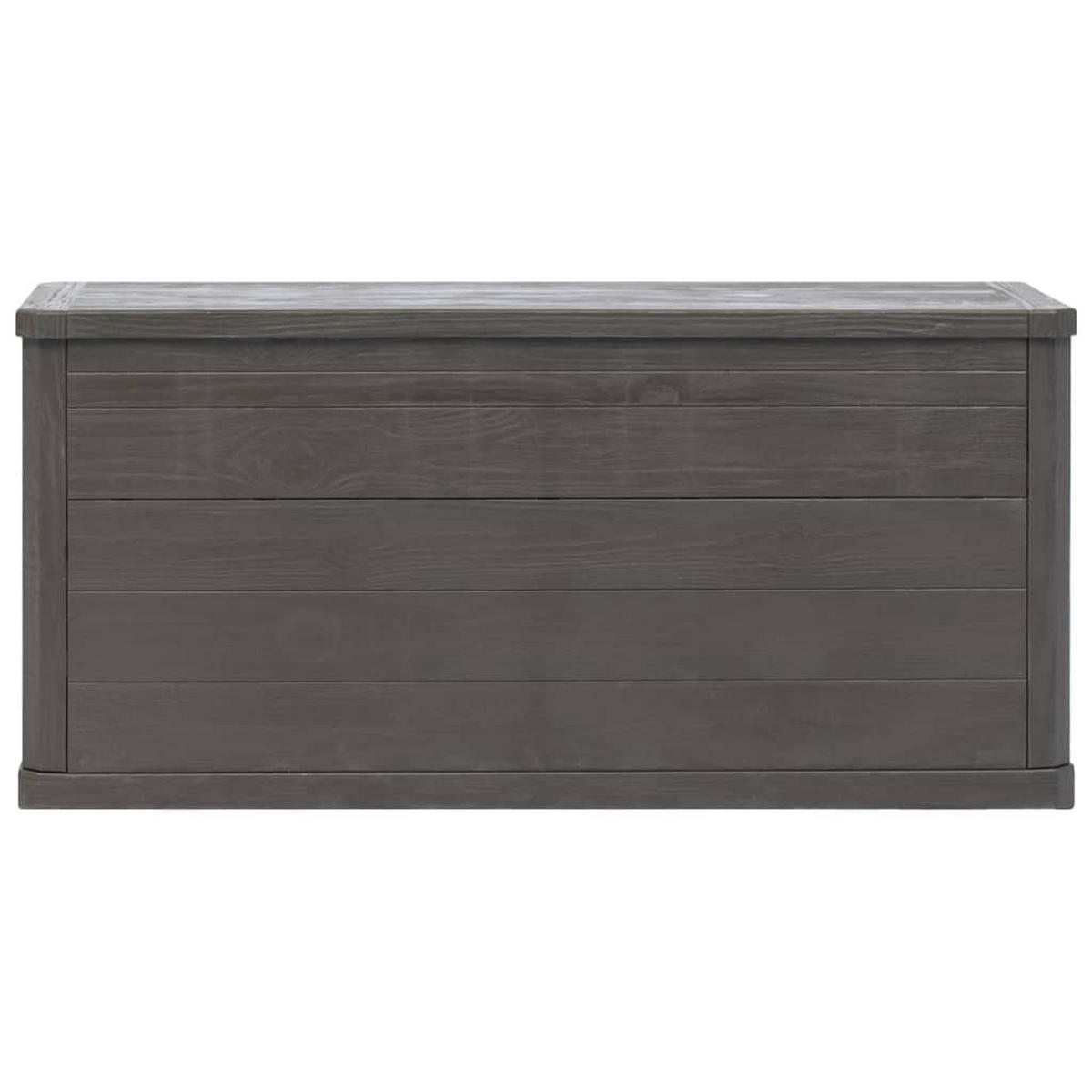 GARTEN-AUFBEWAHRUNGSBOX 280 L Braun - Braun, Kunststoff (45/56/117cm) - furnicato