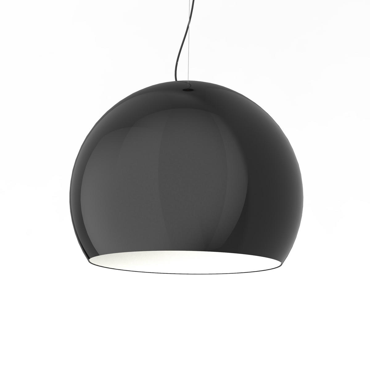 HÄNGELEUCHTE - Schwarz, Metall (50/50/45cm) - Lumicom