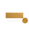 KOPFTEIL gepolstert NAPOLI Aqualine 115x50x5 cm - Senf - Moonia - Currygelb, Holz (115/5/50cm)
