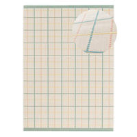 OUTDOORTEPPICH In Pastelltönen Manila 80/150 cm - Pastellblau/Pastellgrün, Kunststoff/Textil (80/150cm) - Atticgo
