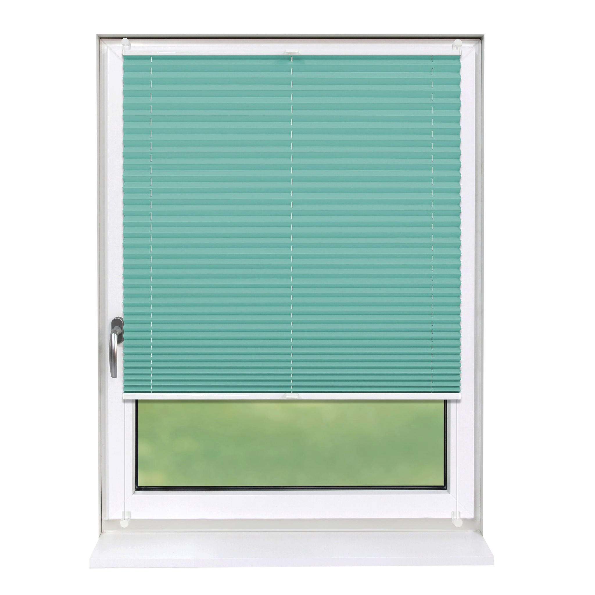Deco-Raum Plissee Türkis 115x150 cm