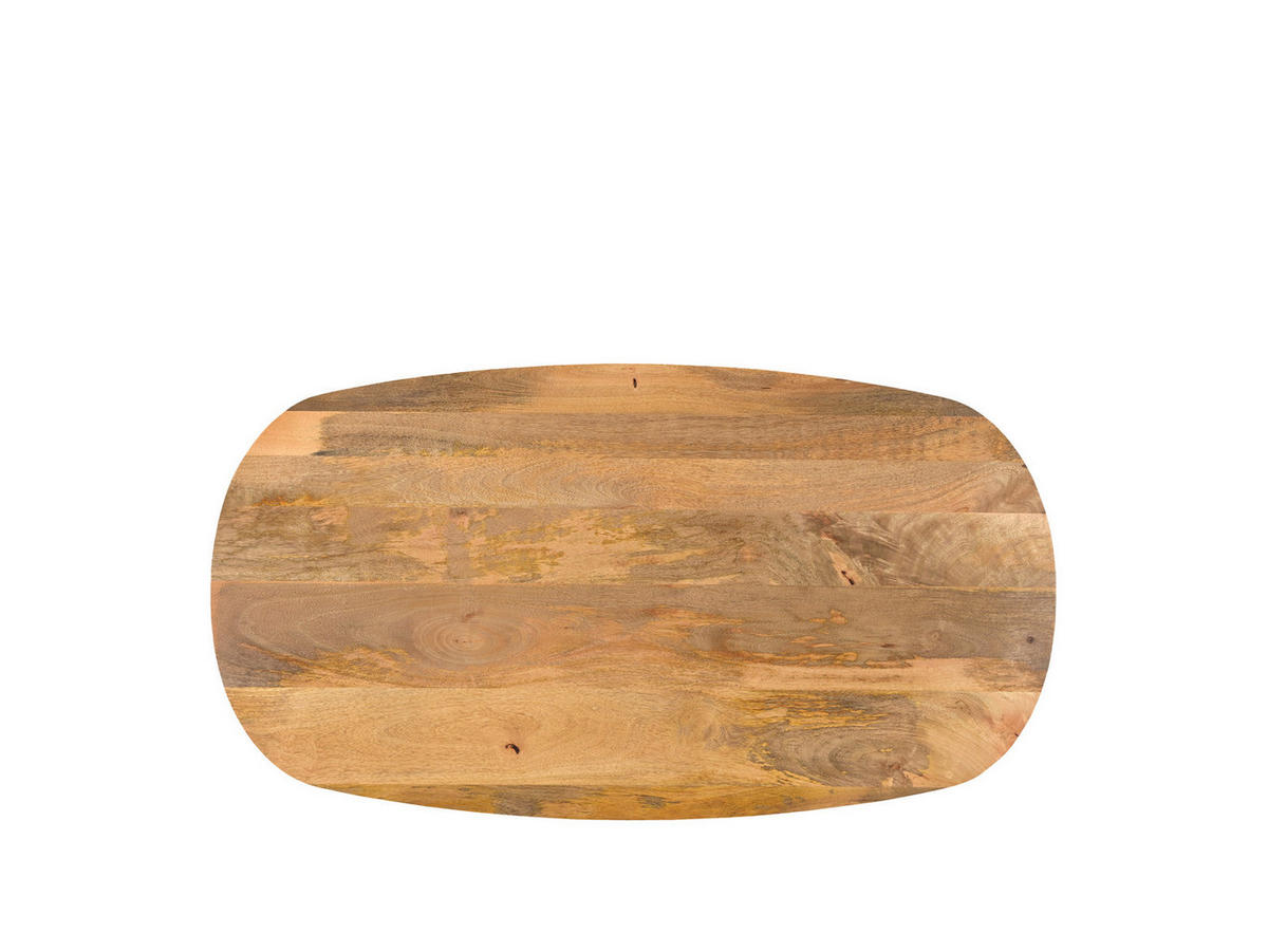 COUCHTISCH Deens Mangoholz 130 cm / 70 cm Natur - Naturfarben, Holz (70/130/45cm)