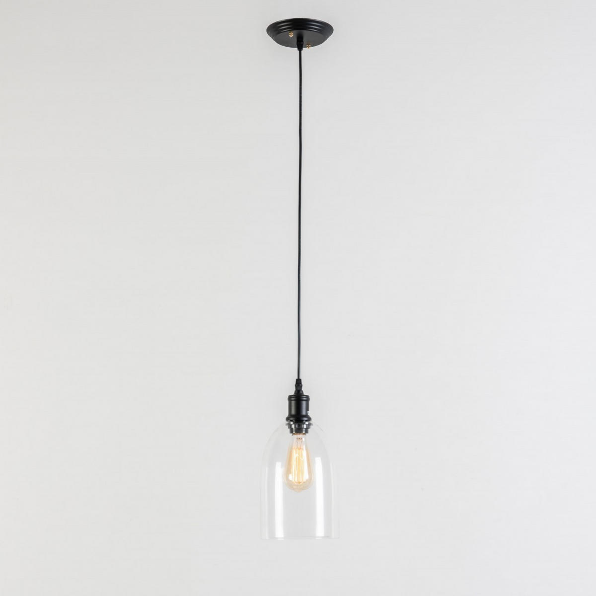 HÄNGELEUCHTE Gloria, Transparant, 30cm - Transparent, Glas (30/16/30cm) - KOSILUM