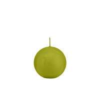 KUGELKERZEN Grün Ø 70 mm, 12 Stück - Grün, Paraffin (7/7/7cm) - Wiedemann Kerzen