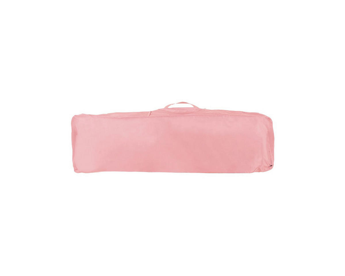 REISEBETT Medley, Seiteneingang rosa pink weiche Matratzenauflage, Netzfenster - Rosa, Kunststoff (60/120cm) - Kikka boo