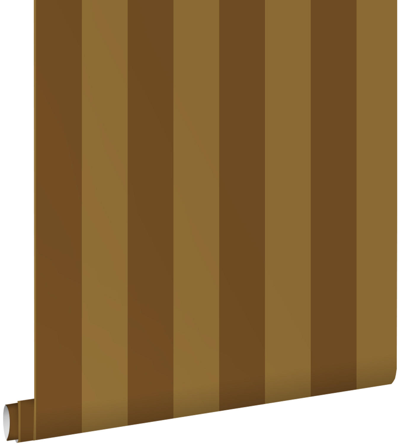TAPETE Streifenmuster 50 x 900 cm - Braun, Papier (50/900cm) - ESTAhome