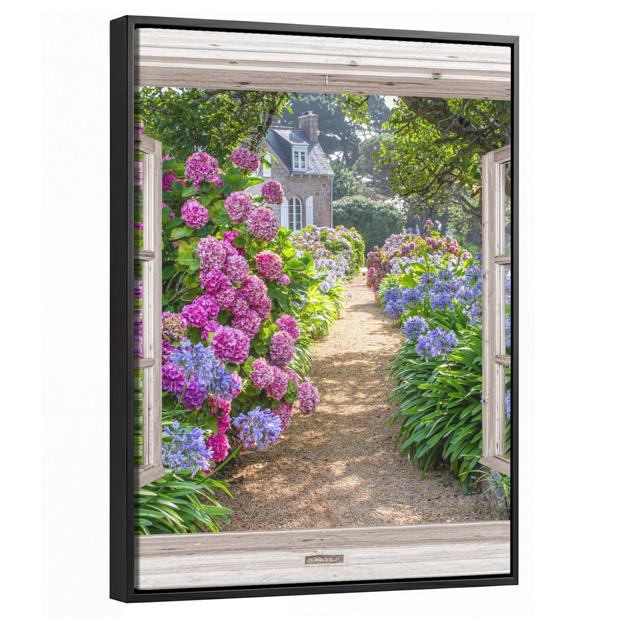 MuchoWow Leinwand Lila 30x40 cm