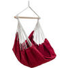 XXL HÄNGESESSEL 185/130 cm Belastbar bis 150 kg Bordeaux - Rot, Textil (130/155/185cm) - Amanka