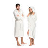 BADEMANTEL, S, 100% Polyester, Weiß - Weiß, Textil (Snull) - Zollner