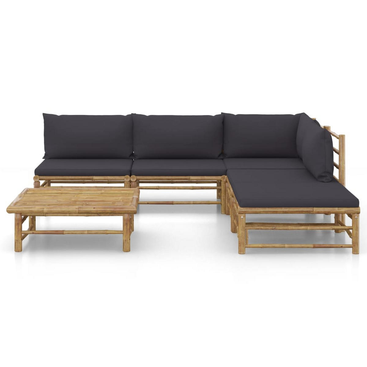 GARTENSET Reuter 6-teilig - Grau, Naturmaterialien - Nettlife