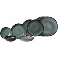 EINSTEIGER-SET Lave Gris 8er Set - Grau, Keramik (1/1/1cm) - like.Villeroy & Boch