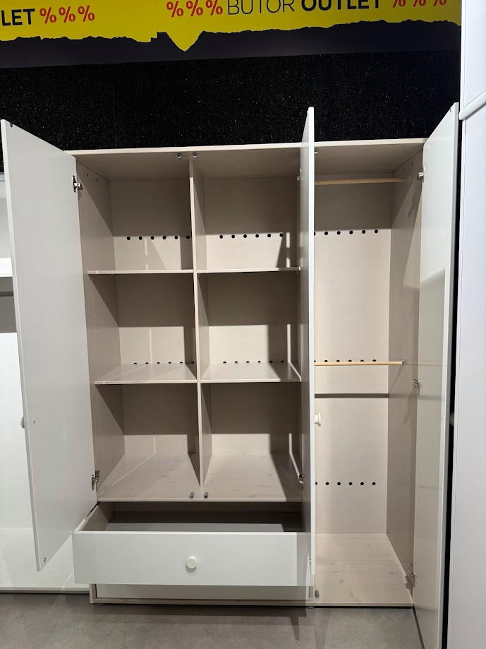 GYEREK RUHÁSSZEKRÉNY CLASSIC-BUDAÖRS OUTLET - My Baby Lou