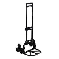 TREPPENSTEIGER Sackkarre Elephant klappbar 110x45x48cm Traglast 70kg AluminiumrahmenTRR Fachgummiräder Schwarz - Schwarz, Metall (48/45/110cm) - PROREGAL