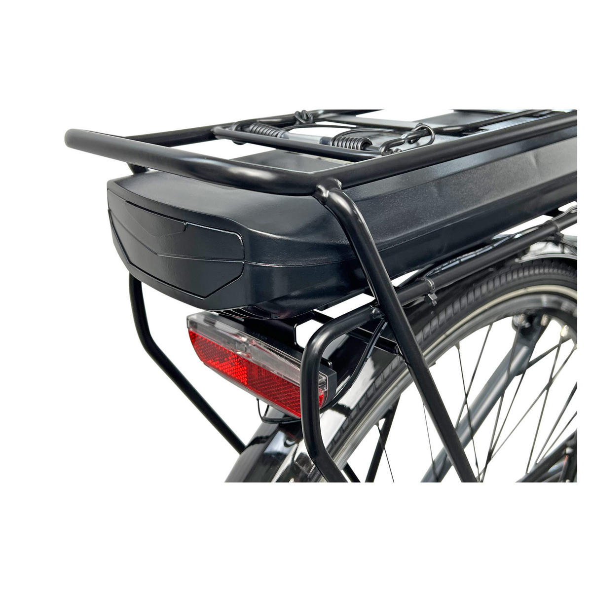 CITY E-BIKE 28" COUNTY, ANTHRAZIT - Anthrazit, Metall (125cm) - LLOBE