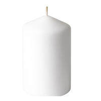 KERZE Classic weiß 7/7/17.5 cm Paraffin - Weiß, Paraffin (7/17.5/7cm) - Mondex