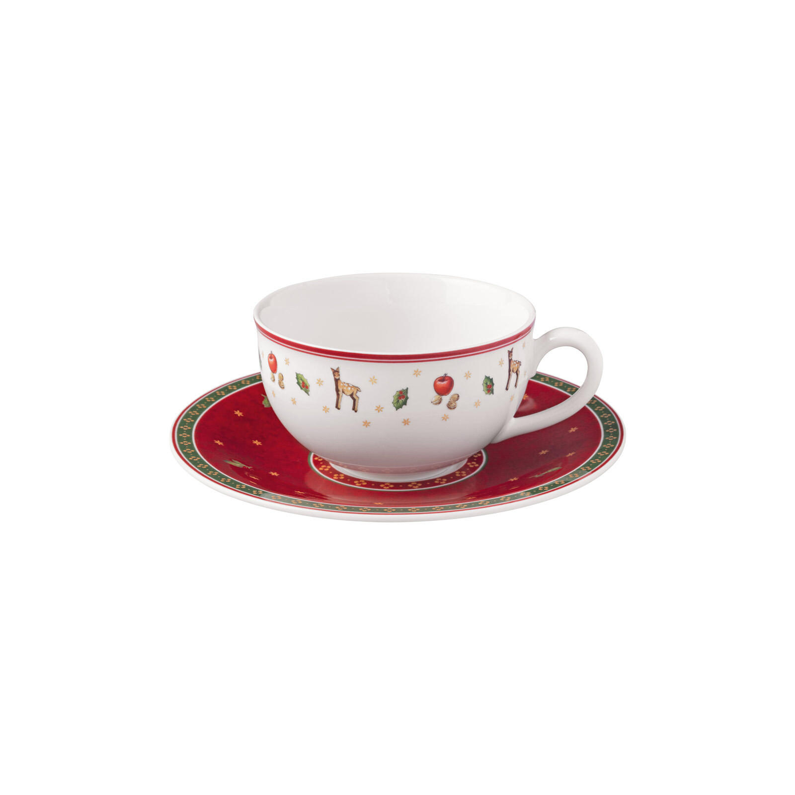 MILCHKAFFEETASSE MIT UNTERTASSE Toy's Delight bunt 260 ml 2er Set - Multicolor, Keramik (19/8.7/19cm) - Villeroy & Boch