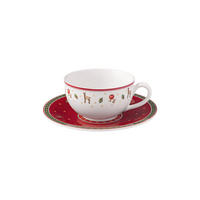 MILCHKAFFEETASSE MIT UNTERTASSE Toy's Delight bunt 260 ml 2er Set - Multicolor, Keramik (19/8.7/19cm) - Villeroy & Boch