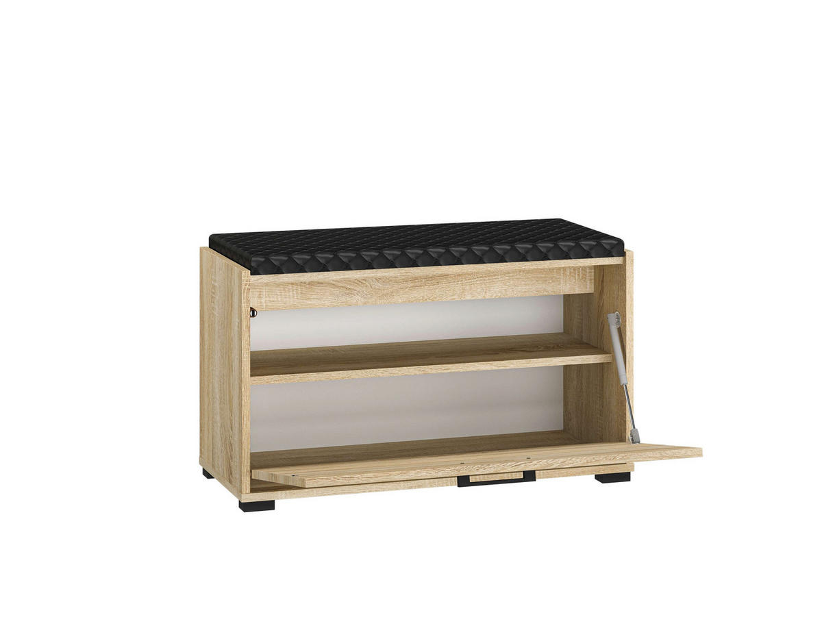 SCHUHSCHRANK – CARO 04 – 80 cm – Caro – Sonoma Eiche - Sonoma Eiche, Holzwerkstoff (80/48/34cm) - hi-markt