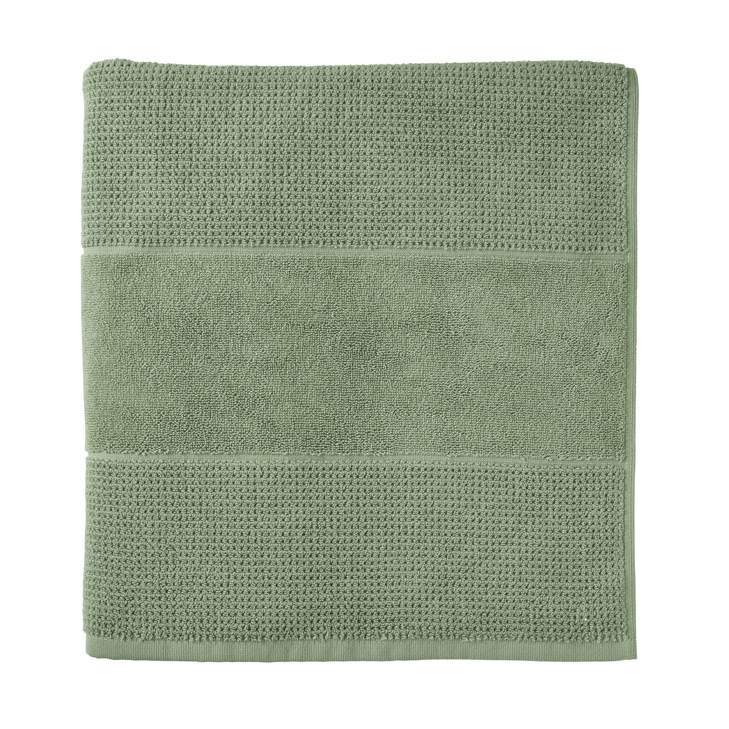 SAUNATUCH Turin - 75 x 200 cm - Grün - Grün, Textil (75/200cm) - SCHIESSER