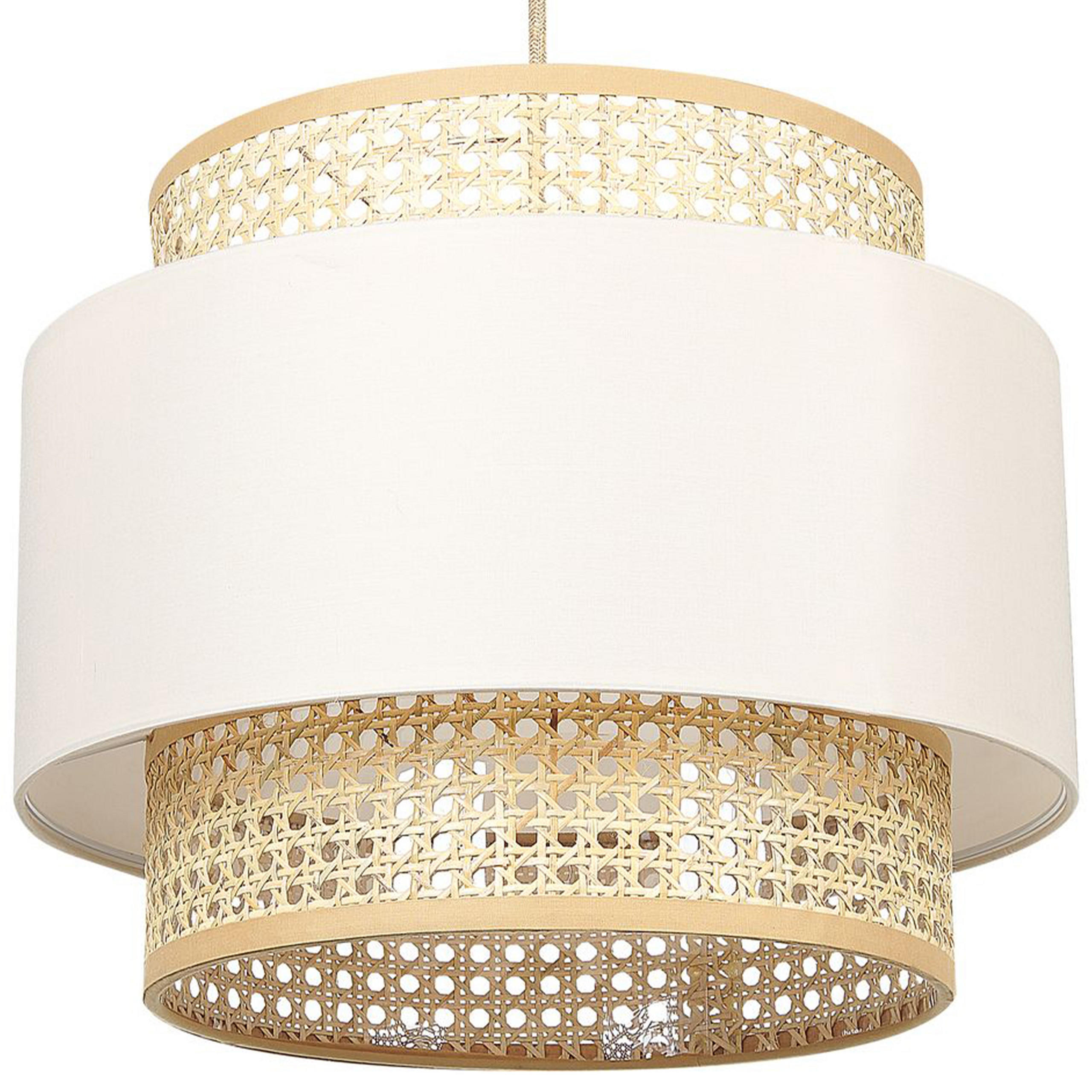 Beliani ZÁVĚSNÁ LAMPA Yumuri 40/40/172 cm
