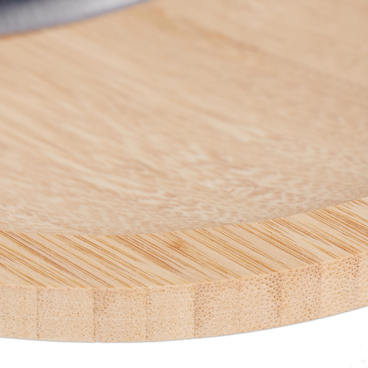 WIEGEMESSER - Hellbraun, Holz/Metall (20cm) - Relaxdays