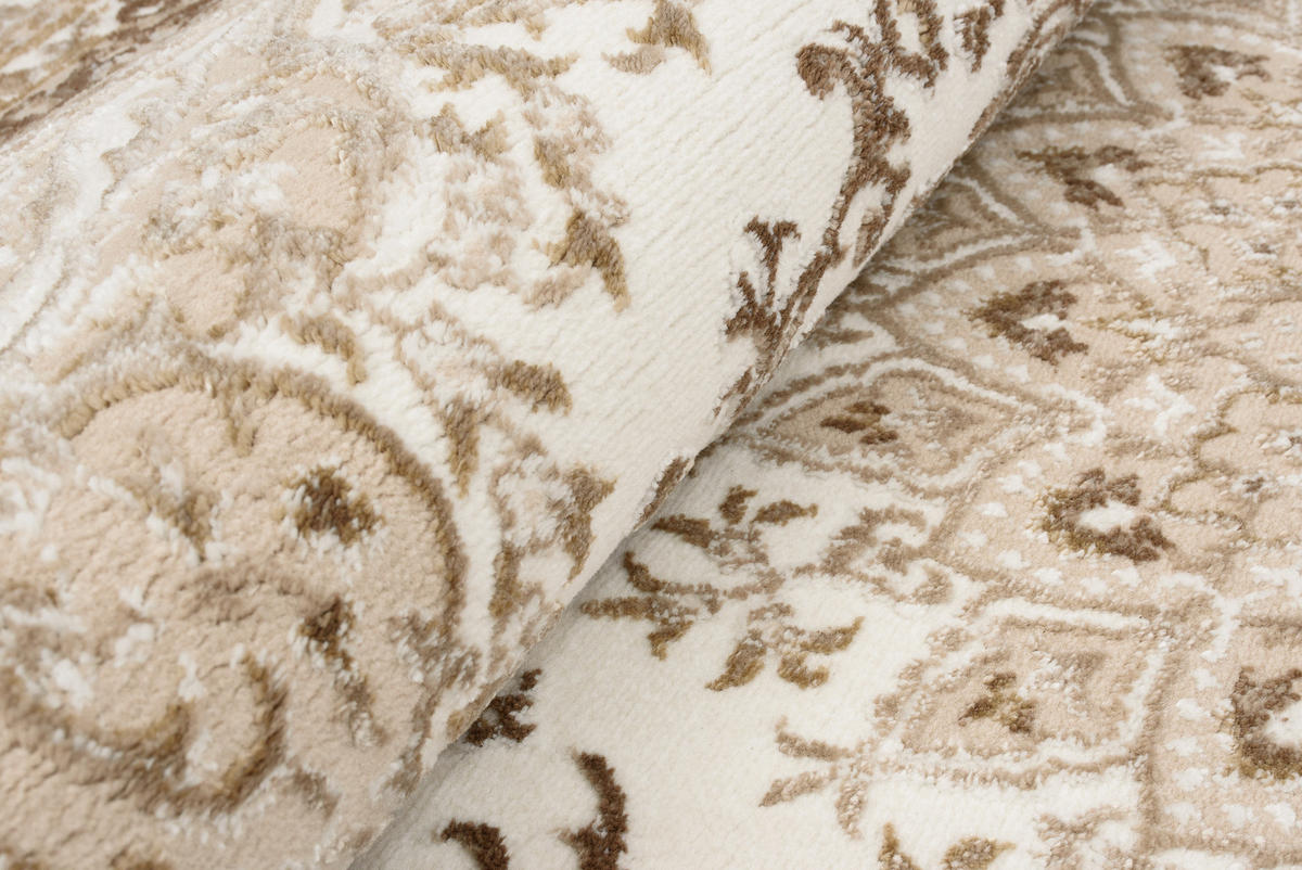 TEPPICH HERA Beige 140/200 cm - Beige, Textil (140/200cm) - Tapiso