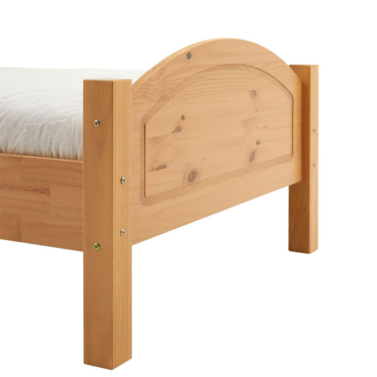 MASSIVHOLZBETT FLIMS 90x200 cm buchefarben - Buchefarben, Holz (90/200cm) - IDIMEX