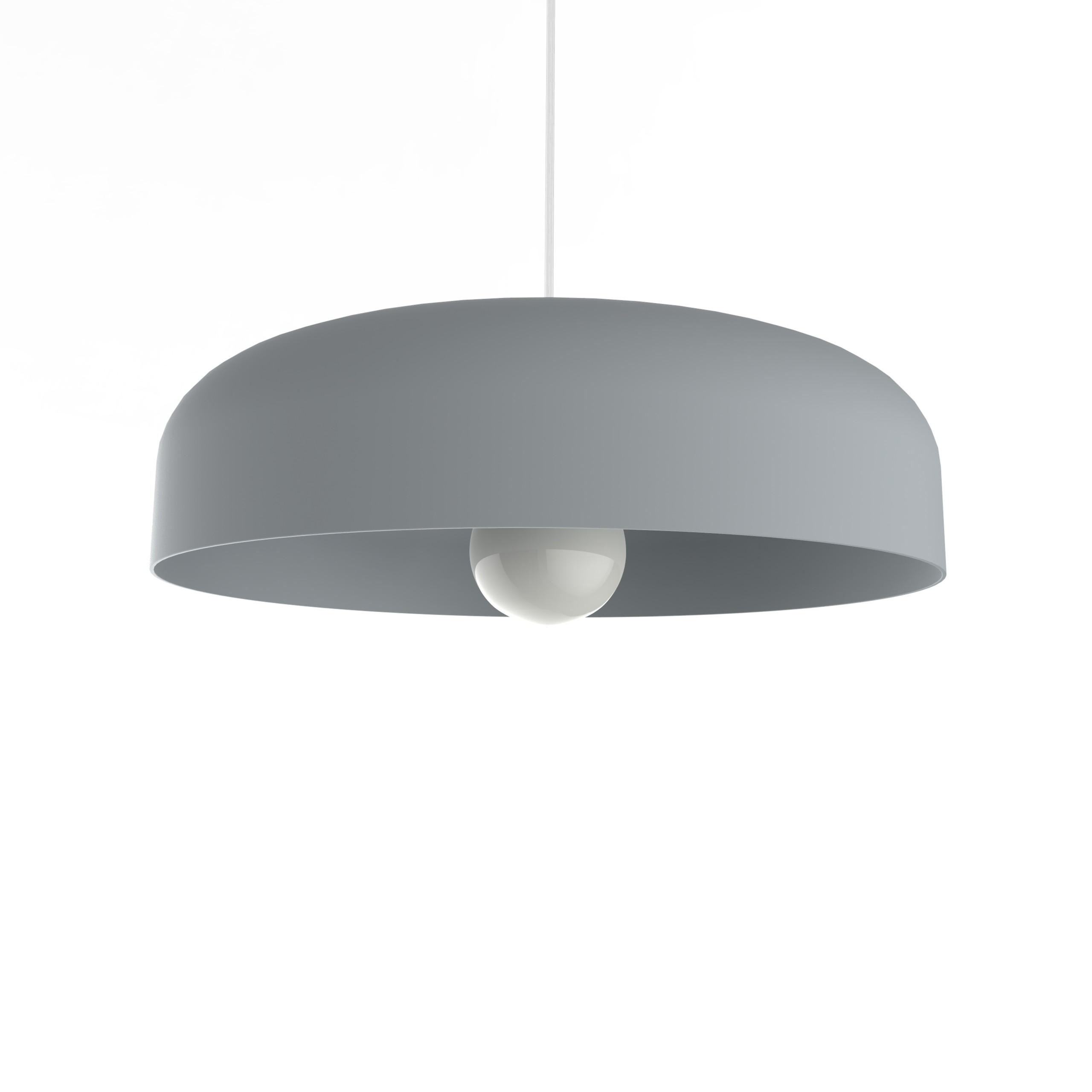 HÄNGELEUCHTE - Grau, Metall (40/40/10cm) - Lumicom