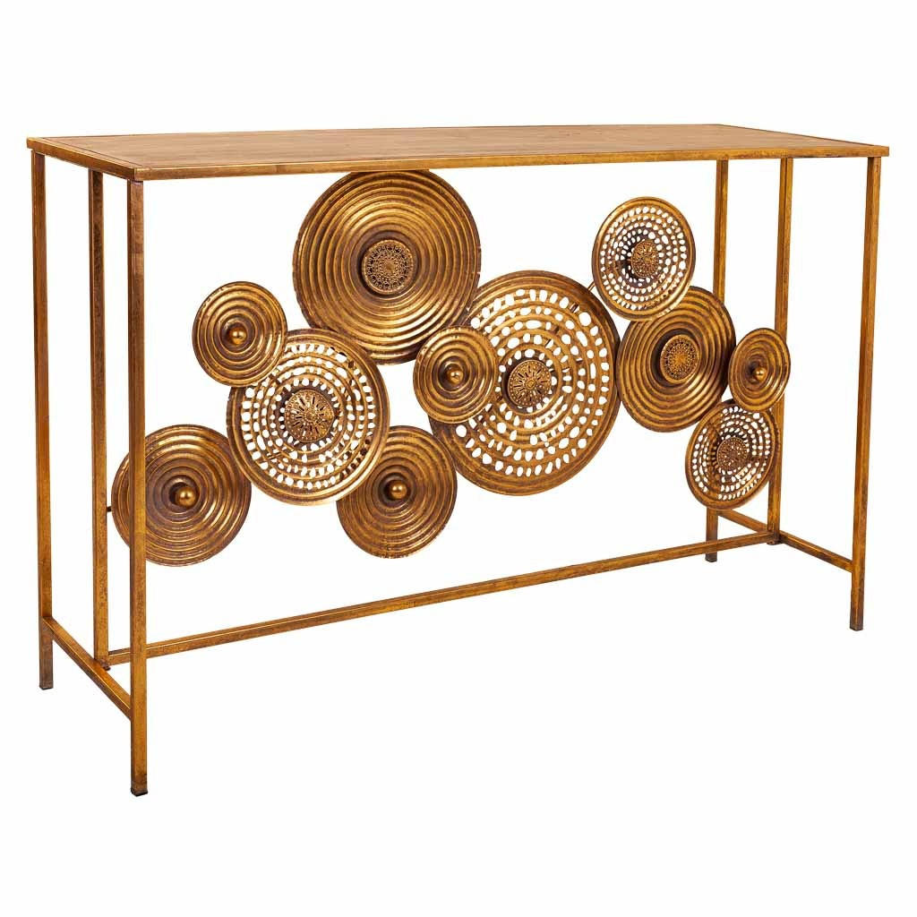 Wanderlust Konsolentisch Gold 120x80x40 cm