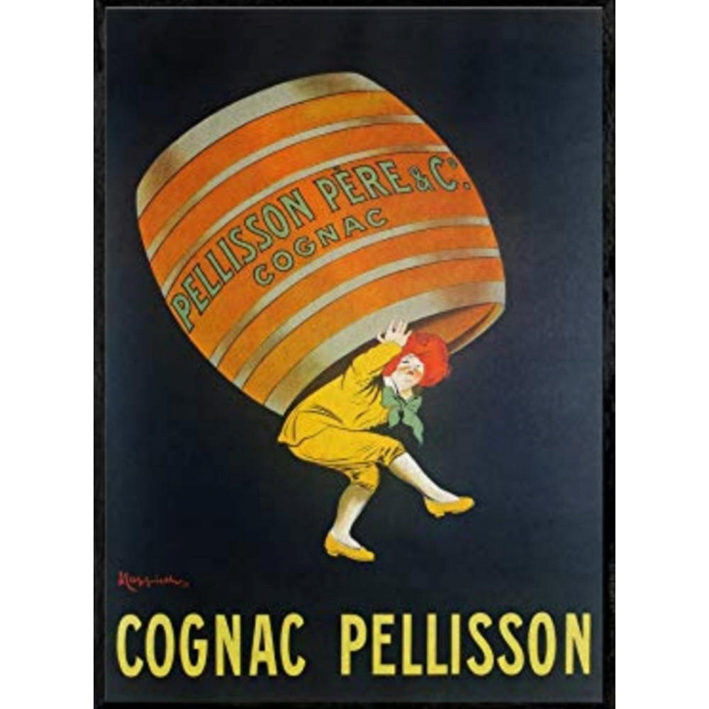 POSTER Cognac Pellisson 1907 A4 Rahmenlos - Klar, Papier (29.7/5/21cm) - Nacnic