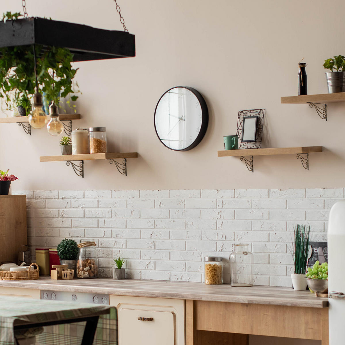 2XKONZOLY na regály - čierna, kov (4/23.5/18cm) - Relaxdays