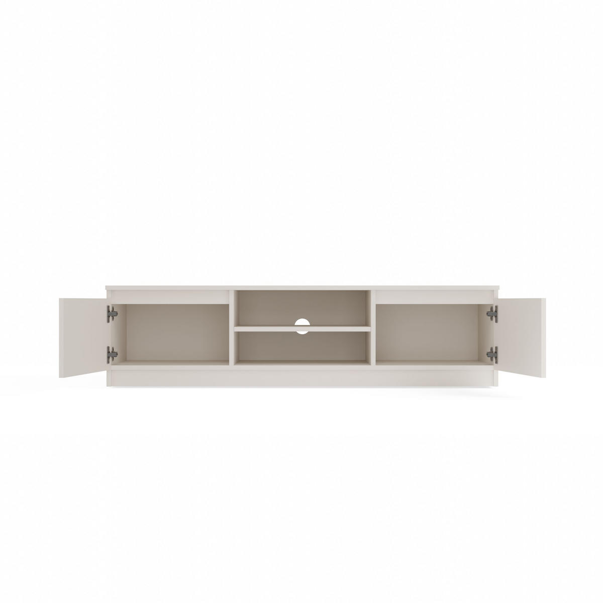 TV Lowboard Frank - Beige, Holzwerkstoff (140/36/40cm) - kommodly