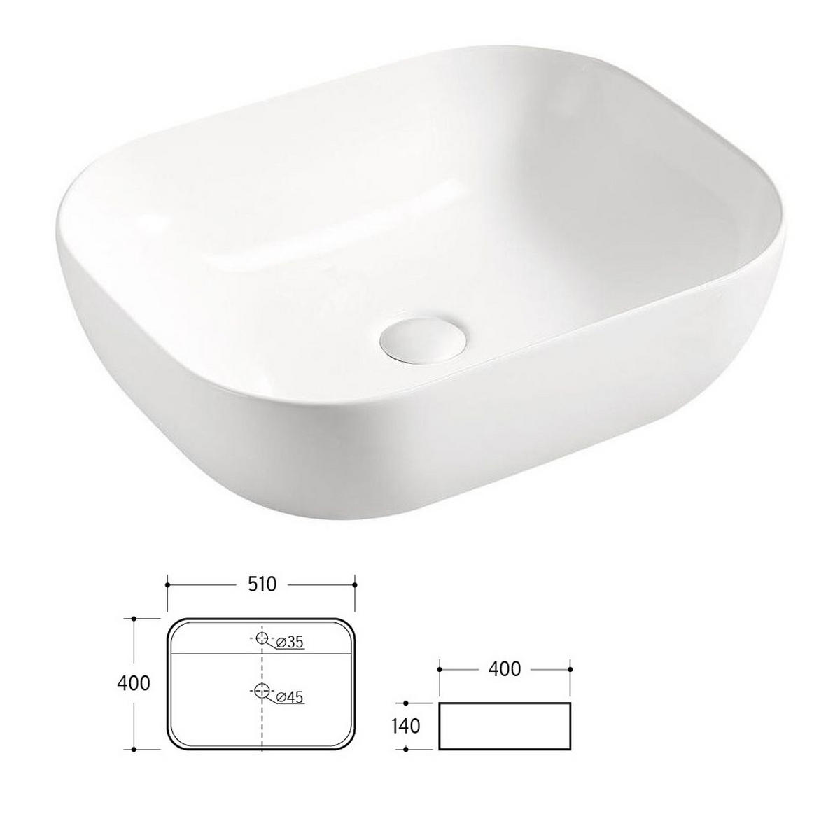 WASCHTISCH Durango-56 - Beige, Holzwerkstoff (81/66/47cm) - Lomado