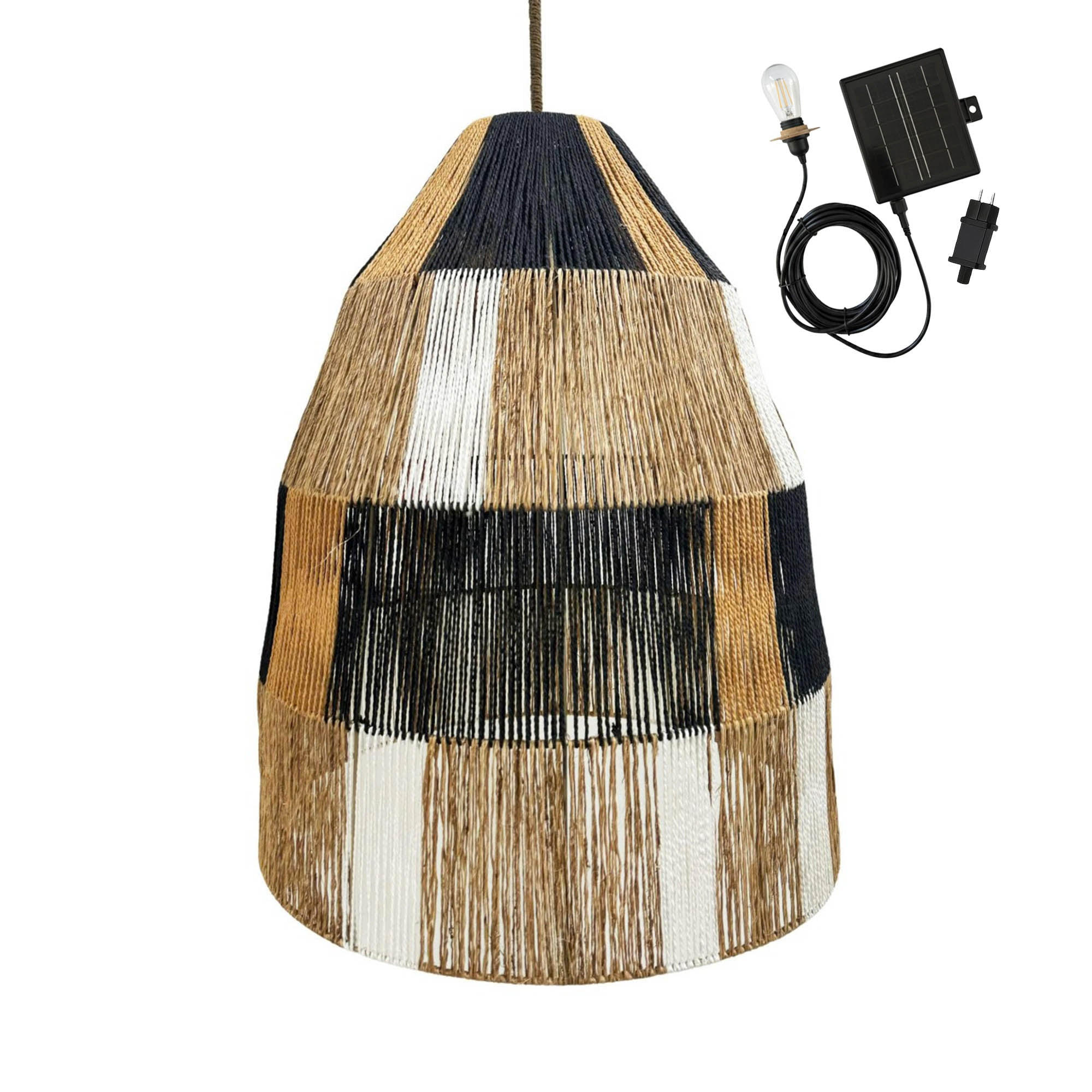 Lumisky Solaranhänger Beige 50x58x50 cm