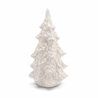 WEIHNACHTSDEKORATION Weiß 10/10/25 cm U30809105A83 - Weiß, Keramik (10/25/10cm) - Rituali Domestici 