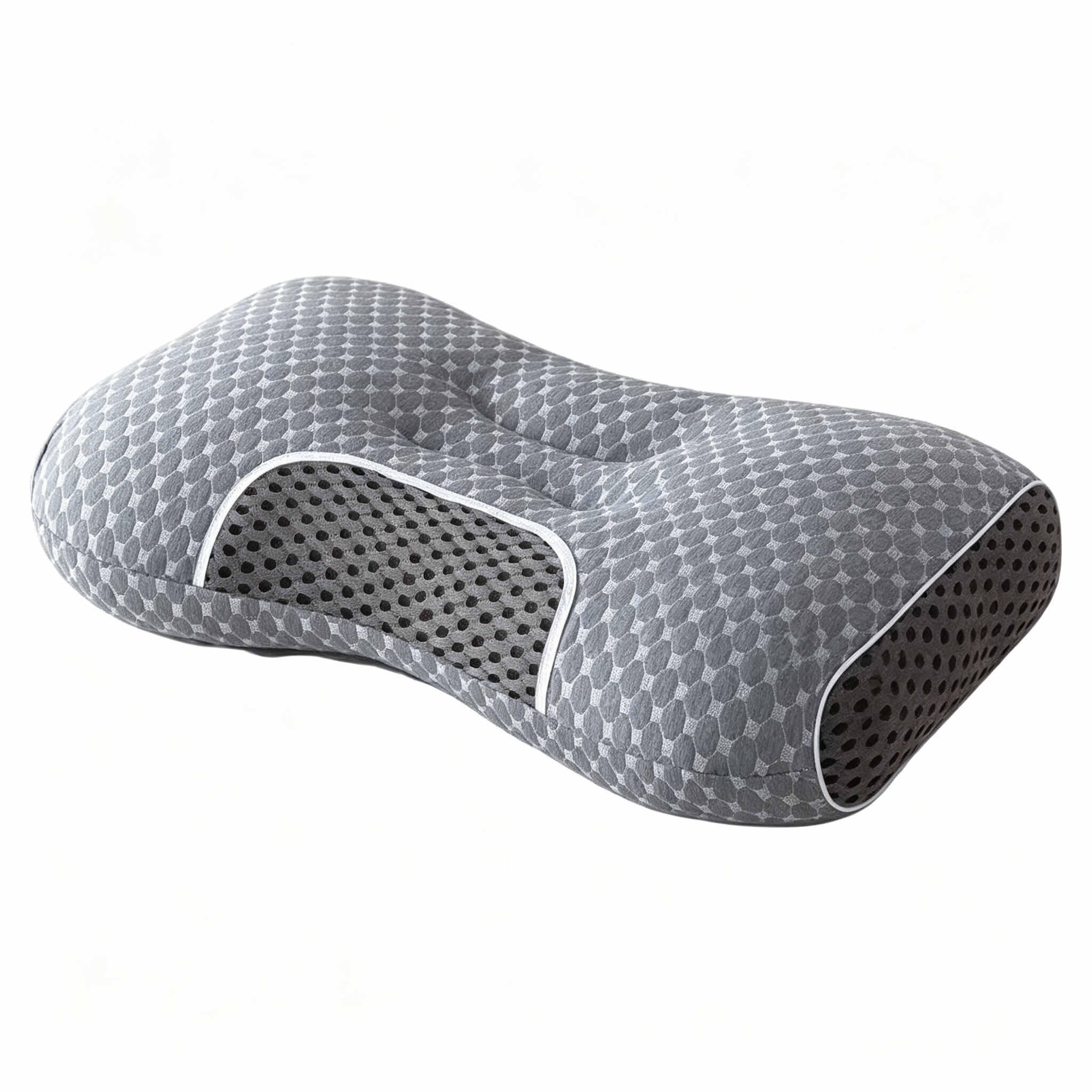 KISSEN-48*78-GRAU - Grau, Textil (45/70cm)