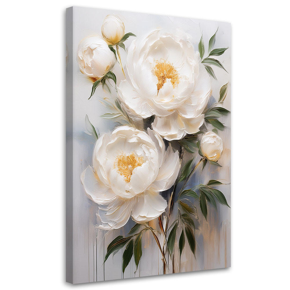 Feeby Wandbild Weiß 60x90 cm