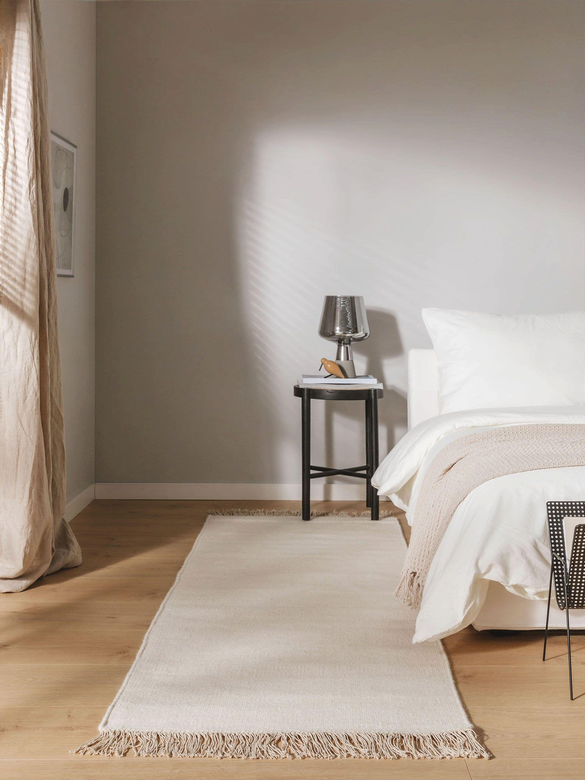 TEPPICH Liv Cream 70x200 cm - Creme, Textil (70/200cm) - benuta Pop