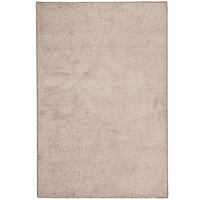 HOCHFLOR VELOURS TEPPICH MONA - Taupe, Textil (160/240cm) - Snapstyle