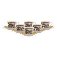 ESPRESSOTASSEN MIT UNTERTASSEN Audun Ferme bunt 80 ml 6er Set - Multicolor, Keramik (1/1/1cm) - Villeroy & Boch