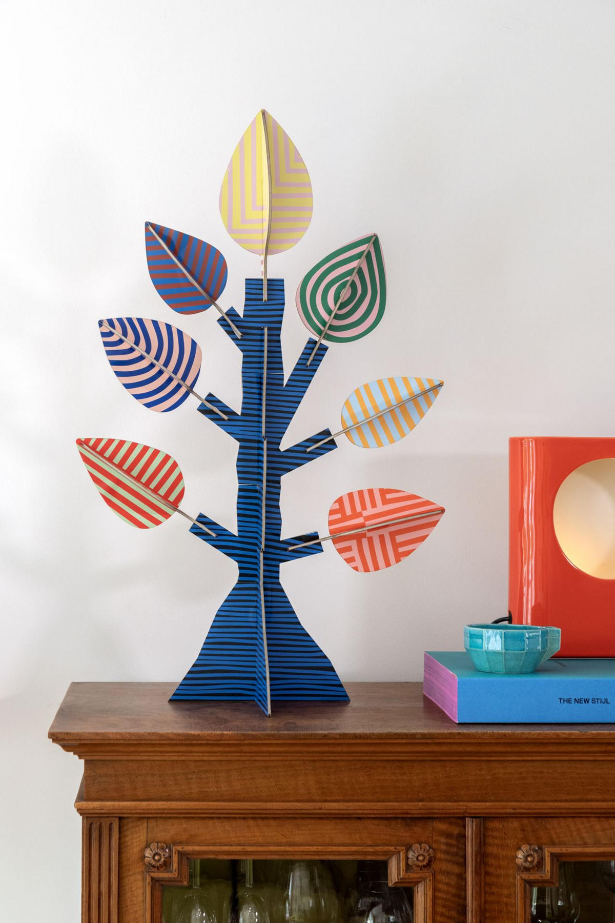 WANDOBJEKTE Studio ROOF, Tree of Life, 3D Bastel-Set, Design Jantien - Naturfarben, Karton (46.1/22.9/74cm) - ich-zapfe