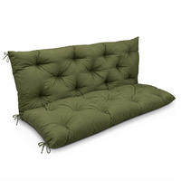 BANKAUFLAGE Flair BR 100x50cm Olivgrün - Olivgrün, Textil (50/100cm) - Beautissu 